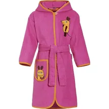 Playshoes Frottee-Bademantel DIE MAUS in Pink | Gr.: 86/92