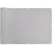 vidaXL Balkonverkleidung 300 x 75 cm grau PVC