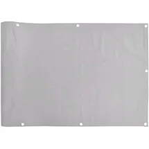 vidaXL Balkonverkleidung 300 x 75 cm grau PVC