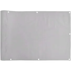 vidaXL Balkonverkleidung 300 x 75 cm grau PVC