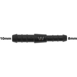 WamSter® I Schlauchverbinder Pipe Connector reduziert 10mm 8mm Durchmesser