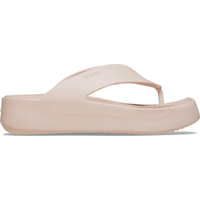 Crocs Getaway Platform Flip Slippers Damen - Beige