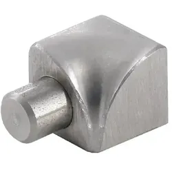 Runde Innenecke aus Edelstahl natur (H= 11 mm)