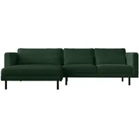 Kaiser Möbel Ecksofa, Grün, Holz, L-Form, 281x174 cm, Wohnzimmer, Sofas & Couches, Wohnlandschaften, Ecksofas
