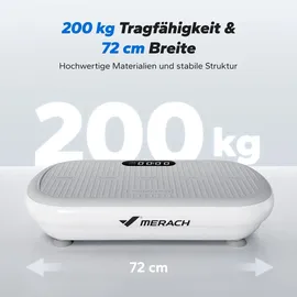 Merach Vibrationsplatte Rosa