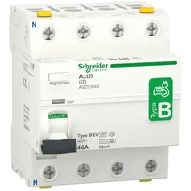 Schneider Electric FI-Schalter 4P 40A 30mA A9Z51440