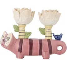 Bloomingville Kerzenhalter Missy Steingut Pink