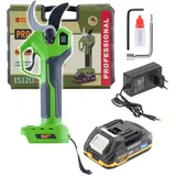 PROCRAFT ES32Li Akku Astschere 20 V inkl. 1 x 2,0 Ah