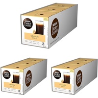 NESCAFÉ Dolce Gusto Grande Mild 48 Kaffeekapseln (100% Arabica Bohnen, Mildes Aroma und feine Crema, Aromaversiegelte Kapseln), 9er Pack (3x16 Kapseln)