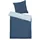 Tom Tailor FINE Stripes Blau 135 x 200 cm + 2 x 80 x 80 cm