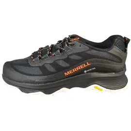 Merrell Herren Gore-Tex Mit Vibram Sohle Wanderschuhe Moab Speed GTX Sneaker, Schwarz, 44 - 44