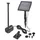 esotec Teichpumpe Wasserspiel Solar-Springbrunnen Kit 1,5/140 PRO Set