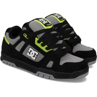 DC Shoes Stag Herren Weit Schwarz/Grau/Lime 42