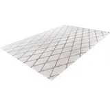 360living Teppich Vivica weiß B/L: ca. 160x230 cm - taupe, weiß