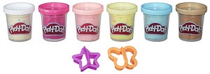 Play-Doh Knete Konfetti farbsortiert, 6 Farben je 56,0 g