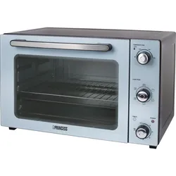 PRINCESS Mini-Backofen 01.112754.01.001, 45 L, 1800 W, Umluft, silber