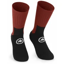 Assos tactica t5 unisex mtb socke schwarz braun - Burned Brown - EU 43-46
