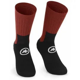 Assos tactica t5 unisex mtb socke schwarz braun - Burned Brown - EU 43-46