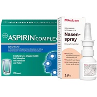 Redcare Xylo 0,1 % Nasenspray + Aspirin Complex Granulat 1 St