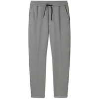 Tom Tailor DENIM Herren Regular Tapered Jogger, grau, Uni,