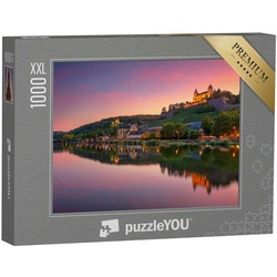 puzzleYOU Puzzle Puzzle 1000 Teile XXL „Festung Marienburg über Würzburg am Main“, 1000 Puzzleteile, puzzleYOU-Kollektionen Burgen