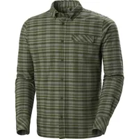 HELLY HANSEN Classic Check LS Shirt utility green uniform