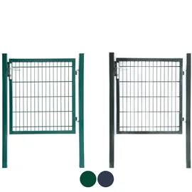 Home Deluxe Doppelstabmatten Gartentor Portarius 1,8 m anthrazit