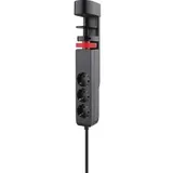 REV Ritter REV Steckdosenleiste 3-fach für Tischmontage mit USB 0015728512