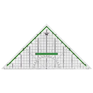 M+R Geodreieck 32 cm Hypotenuse: mit Griff