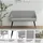 OTTO home Essbank Darragh, schwarze Metallbeine, pflegeleichter Webstoff Bezug, Breite 140 cm grau
