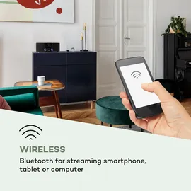 Auna Stockton Micro schwarz