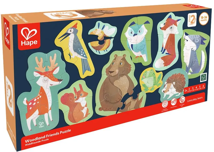 Hape Waldfreunde-Puzzle 1 St