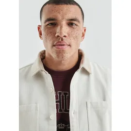 QS Relaxed Fit Overshirt Beige XL