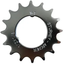 SunRace Steckkranz 16 Zähne 1/2 x 1/8 flach grau