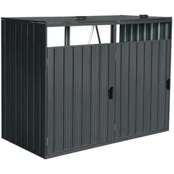 HOME DELUXE Mülltonnenbox CUBO - Menge: 2