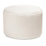 Sitting Point Sitzsack Dotcom Woolly Stoff Weiß