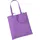 Westford Mill Baumwoll Tragetasche Violet 38 x 42 cm