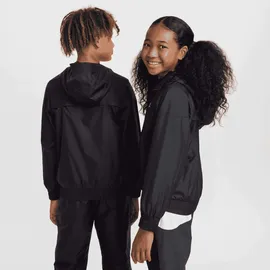 Nike Sportswear Windrunner Jacke Kinder schwarz - schwarz