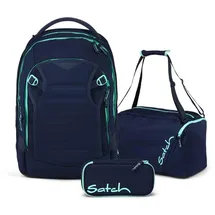 Satch match plus Ocean Mint 3 tlg. inkl. Mäppchen und Sporttasche