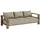 Karup - Bare Schlafsofa Kiefer carob braun (106) / warm sand, (641)