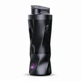 Tekoo Akku-Smoothie-Maker Standmixer To Go 700ml, 360W & 6000mAh Akku für Smoothies, 360 W, 360W Hochleistungsmotor, 6-fach Edelstahlklinge, Ice-Crush-Funktion schwarz