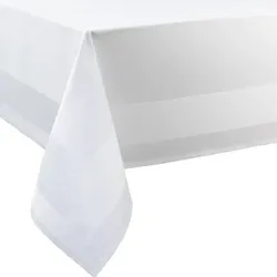 Exner 5er Set Tischwäsche / Tischdecken 130 x 170 cm weiß Baumwolle