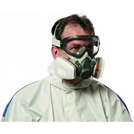3M Atemschutz Halbmaske mit Wechselfilter 6002C Schutzstufe: A2P2, kom