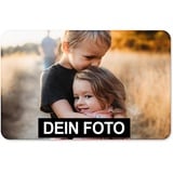 PhotoFancy® - Personalisierter Acrylglas-Kühlschrankmagnet mit eigenem Foto - Fotomagnet aus Acryl gestalten - Variante wählen - Form: Eckig