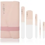 AILORIA Glas-Nagelfeilenset CONTOUR LUXE 5-tlg.