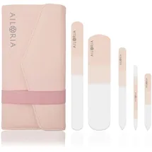 AILORIA Glas-Nagelfeilenset CONTOUR LUXE 5-tlg.