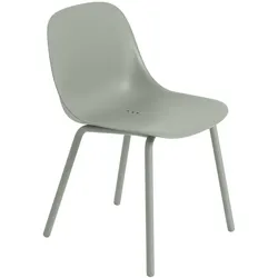 Muuto - Fiber Outdoor Stuhl, dusty green