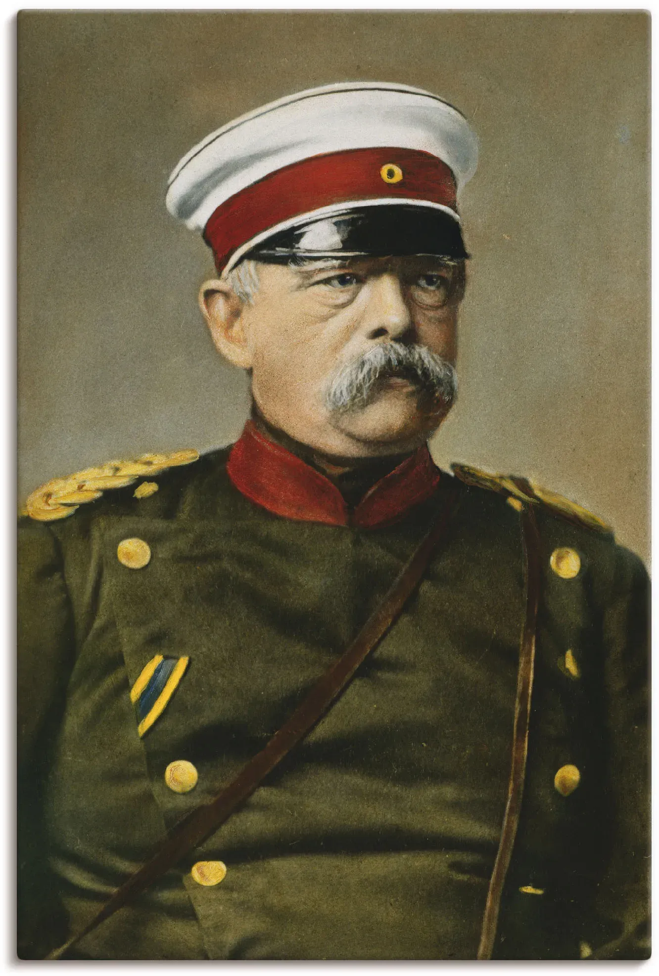 Artland Wandbild »Otto von Bismarck«, Menschen, (1 St.), als Leinwandbild, Poster in verschied. Größen Artland grün