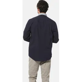 Babista Langarmhemd Blau / Schwarz / Weiß XL
