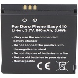 AccuCell Doro PhoneEasy 410 Akku, Doro Phone Easy 610 Akku, SHELL01A Akku Care Clamshell